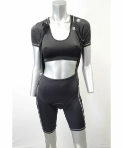 DeSoto Women's Forza Hybrid Trisuit - 2023 -Women's Triathlon Shop WFHT4 Black Front 02 59689.1671202227