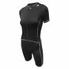 DeSoto Women's Forza Hybrid Trisuit - 2023 -Women's Triathlon Shop WFHTS Black Front 01 75500.1671202218