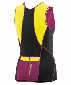 Louis Garneau Women's Comp Sleeveless Tri Top - 2018 -Women's Triathlon Shop back 07370.1513783916