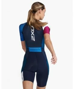 2XU Women's Aero Sleeved Tri Suit - 2022 8 2XU Women's Aero Sleeved Tri Suit - 2022 -Women's Triathlon Shop back 17397.1645198322