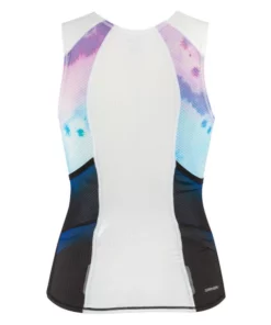 Louis Garneau Women's Vent Sleeveless Tri Top - 2021 -Women's Triathlon Shop back 18454.1613682331