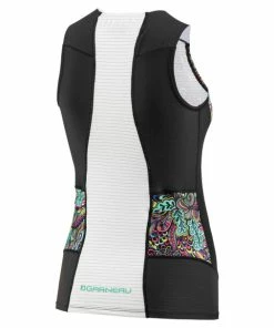 Louis Garneau Women's Pro Carbon Sleeveless Tri Top - 2018 -Women's Triathlon Shop back 57785.1513782751