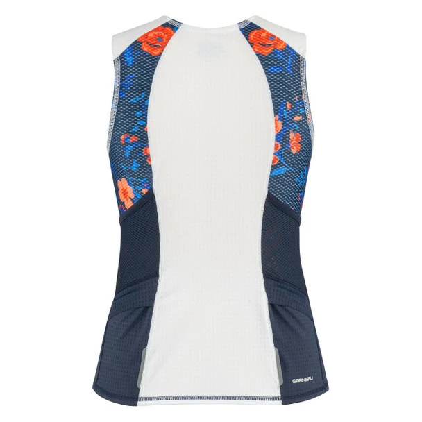 Louis Garneau Women's Relaxed Fit Vent Sleeveless Tri Top - 2021 4 Louis Garneau Women's Relaxed Fit Vent Sleeveless Tri Top - 2021 - Image 2