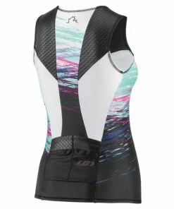 Louis Garneau Women's Course Vector Sleeveless Tri Top - 2019 -Women's Triathlon Shop back 75807.1548961341