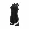 TYR Women's Carbon Aero Back Short John Tri Suit - 2023 -Women's Triathlon Shop black 05730.1665078470