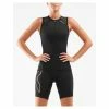 2XU Women's Compression Tri Singlet - 2021 -Women's Triathlon Shop blackgold 58574.1579025989