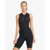 2XU Women's Light Speed Front Zip Tri Suit - 2023 -Women's Triathlon Shop blackgold 59890.1663777960
