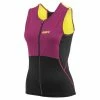 Louis Garneau Women's Comp Sleeveless Tri Top - 2018 -Women's Triathlon Shop blackpurple 30703.1513783913