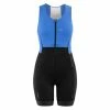 Louis Garneau Women's Sprint Tri Suit - 2023 -Women's Triathlon Shop blue 88787.1581964476
