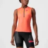 Castelli Women's Free 2 Tri Singlet - 2023 -Women's Triathlon Shop coralflash 02130.1642443745