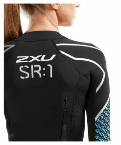 2XU Women's SwimRun SR1 Wetsuit - 2022 -Women's Triathlon Shop rearpocket 24724.1548188218